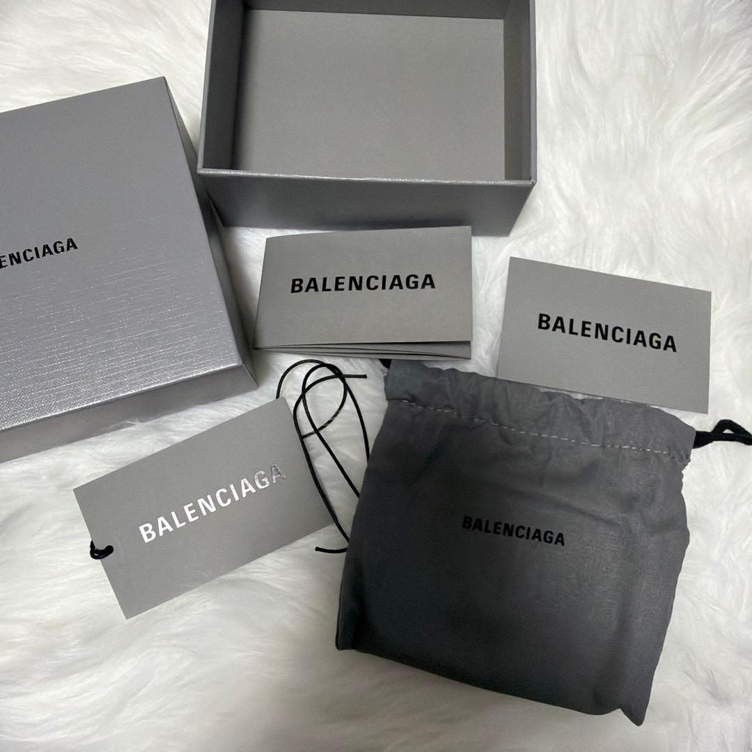 BALENCIAGA ブラック 三つ折り財布