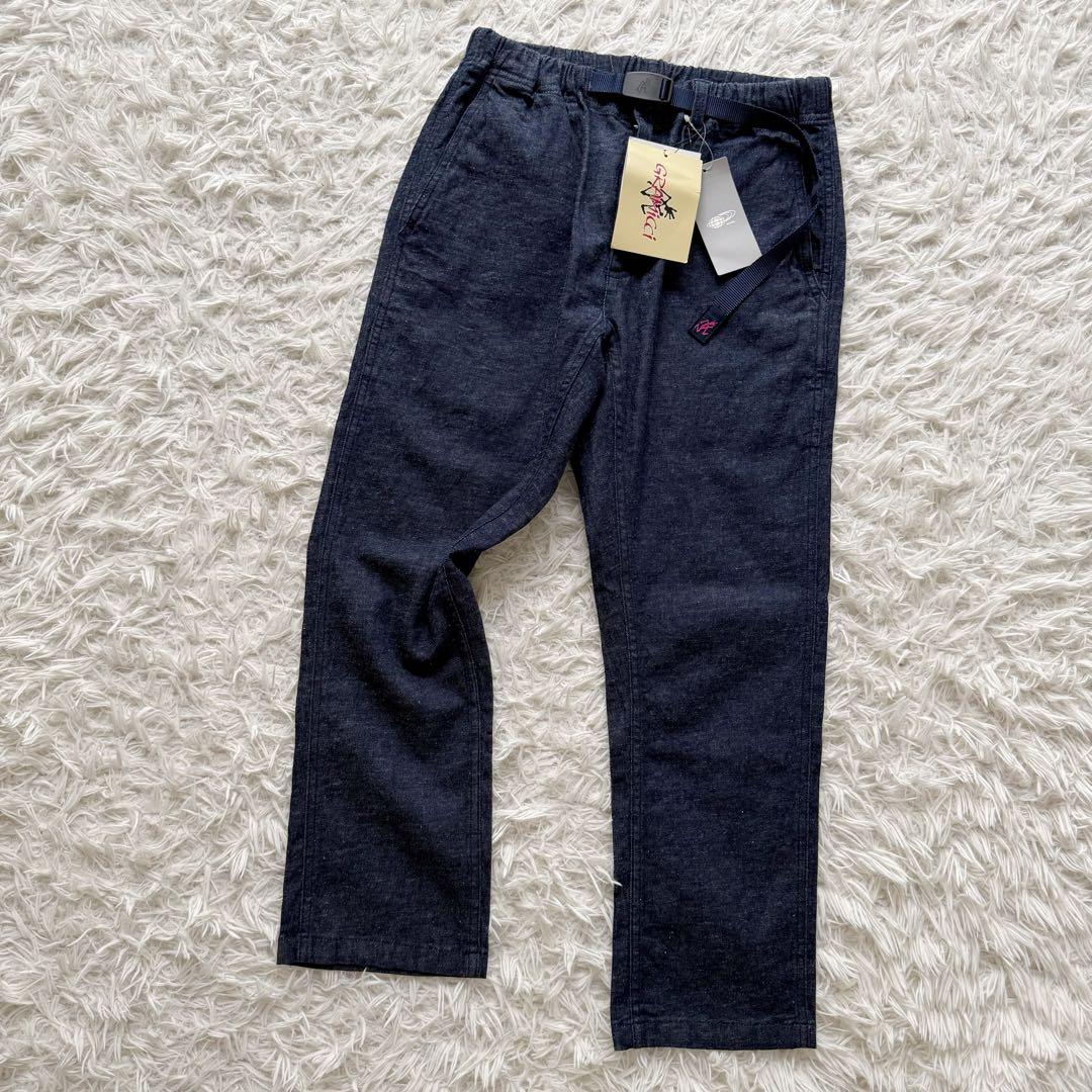 新品未使用タグ付き⭐︎グラミチ× BEAMS 別注 デニムパンツ USA 濃紺