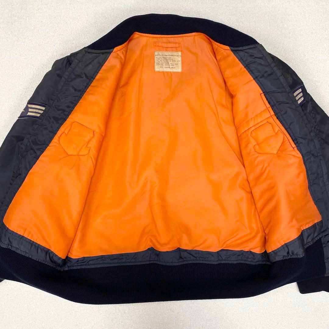 極美品✨希少個体 70s ALPHA INDUSTRIES MA-1 M相当