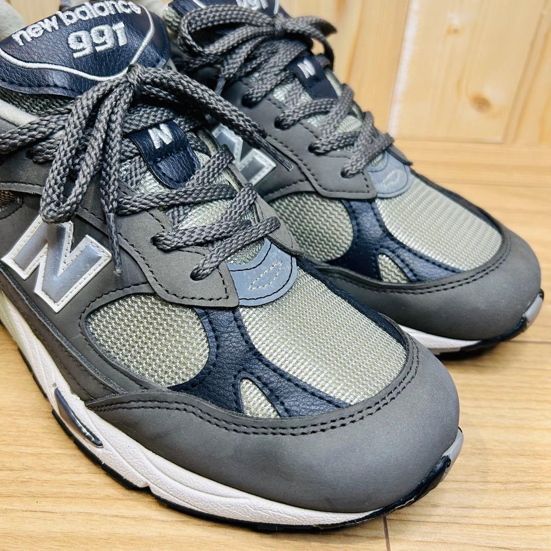 【未使用級】英国製 New Balance M991GNS 26.5cm グレー