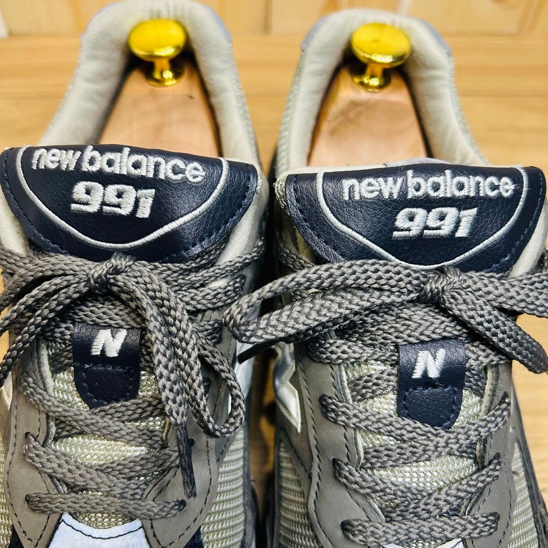 【未使用級】英国製 New Balance M991GNS 26.5cm グレー