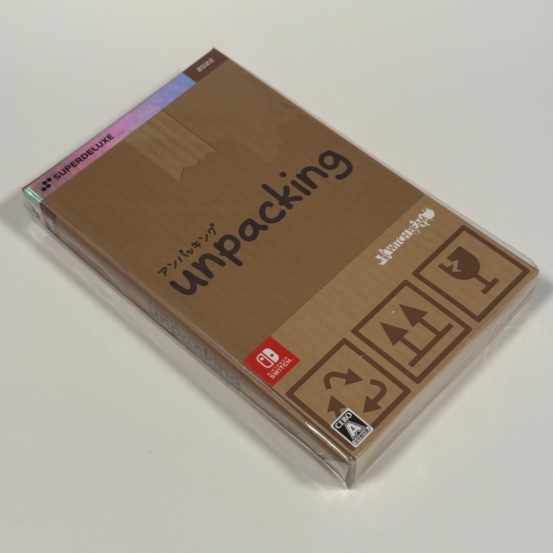 【ほぼ新品・特典付き】unpacking （アンパッキング） 初回限定版