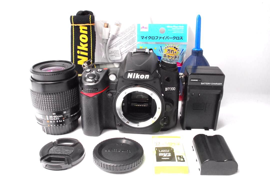 美品✨高速連写＆高画質✨ニコン D7000✨一眼レフカメラ✨人気機種