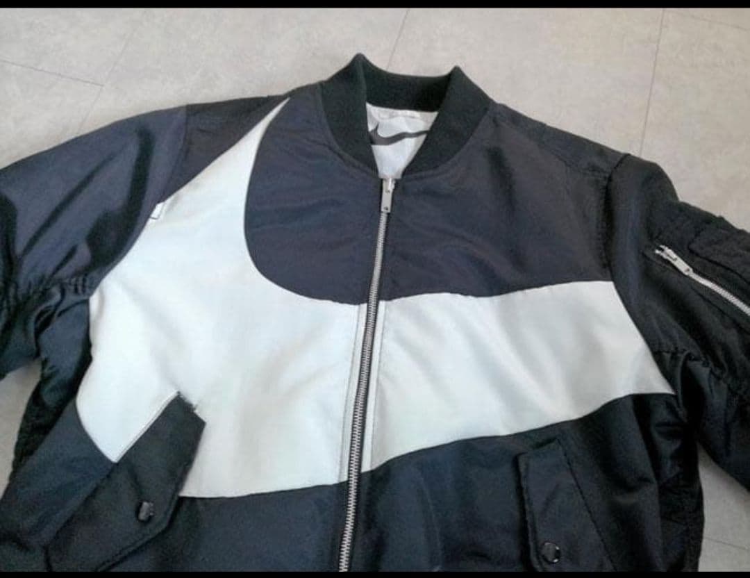 NIKE ナイキ スウッシュ MA-1 ボンバージャケット XL リバーシブル