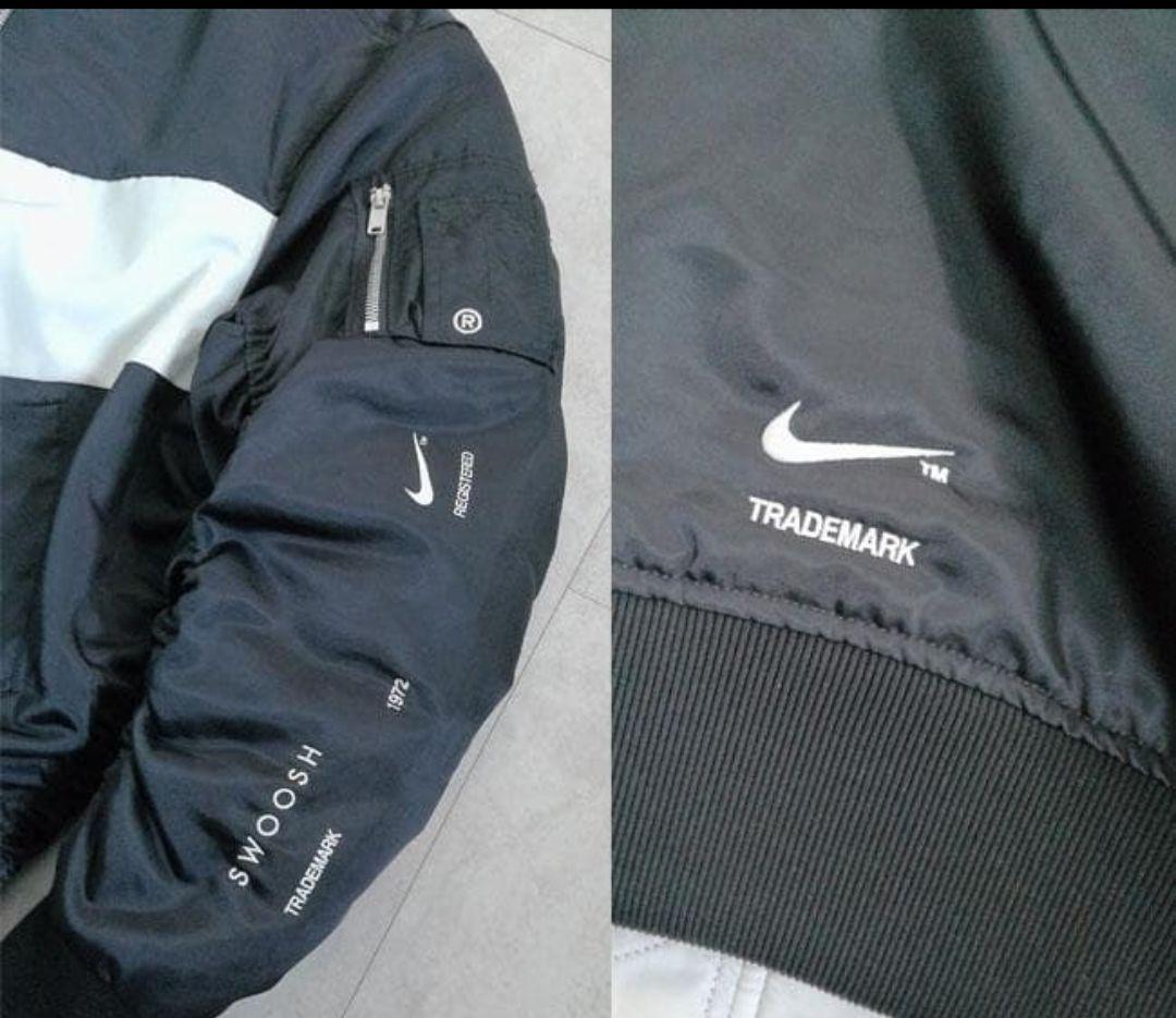 NIKE ナイキ スウッシュ MA-1 ボンバージャケット XL リバーシブル