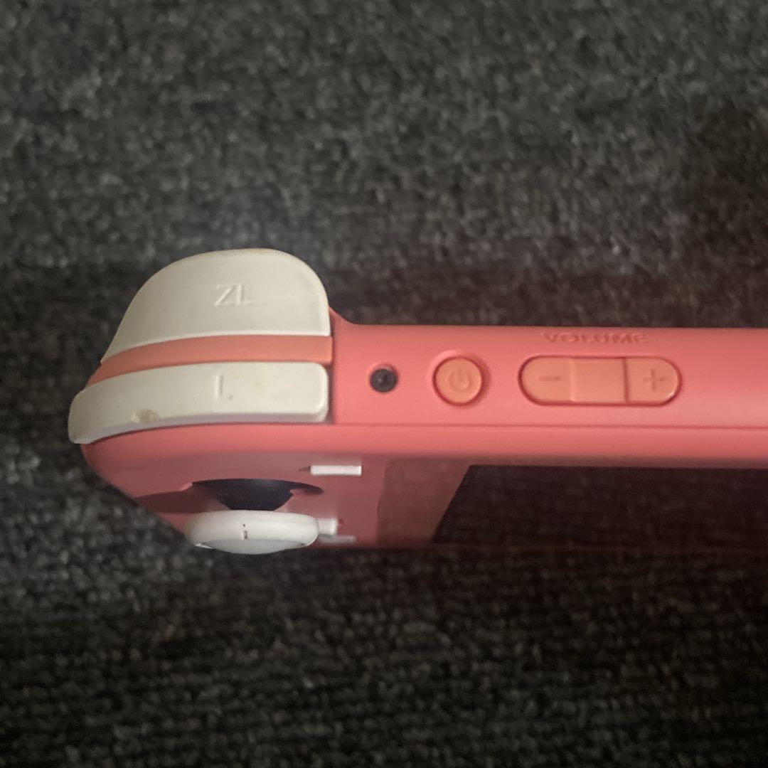 Nintendo Switch Lite 本体 箱付き 充電器 コーラル ピンク
