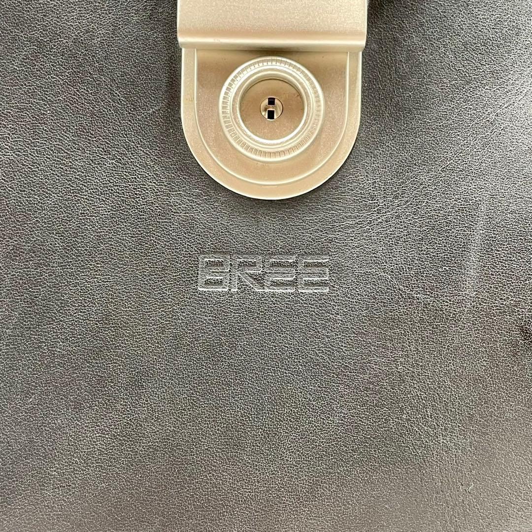 【極美品】 BREE ブリー ダレスバッグ 2way ブラック 黒 オールレザー