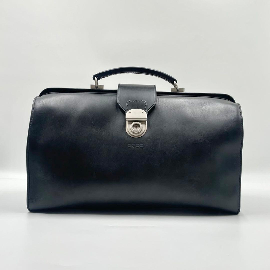 【極美品】 BREE ブリー ダレスバッグ 2way ブラック 黒 オールレザー