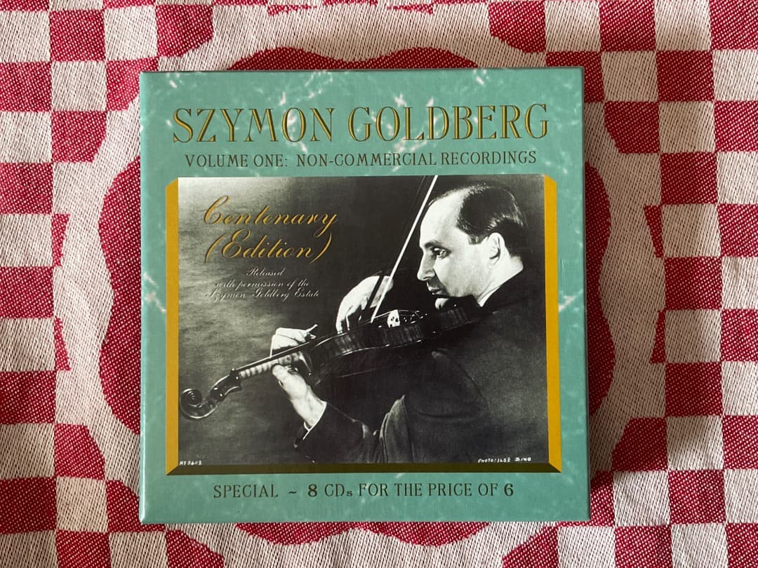 SZYMON GOLDBERG シモン・ゴールドベルク ライブ・放送音源集
