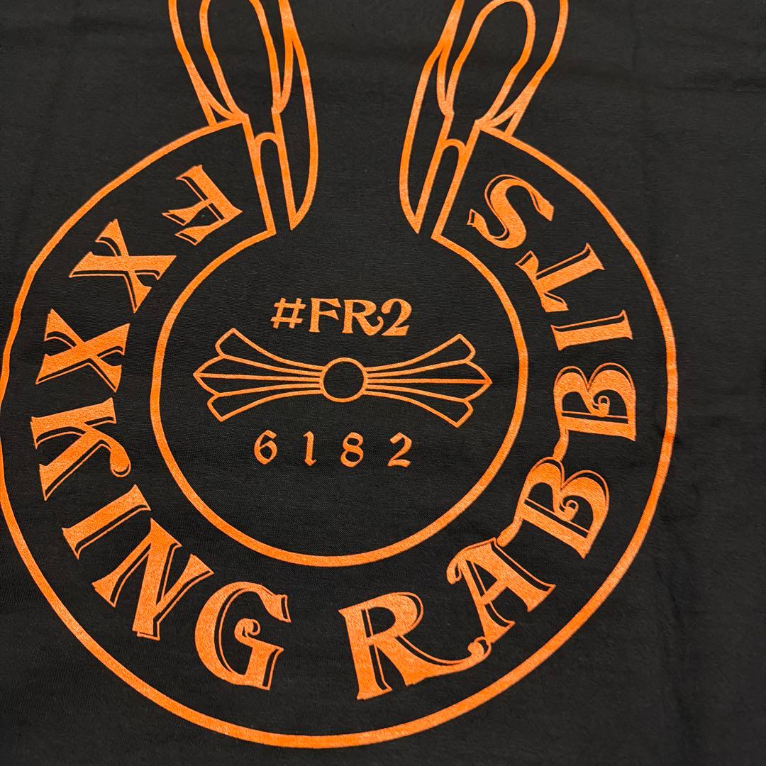 FR2 ホースシュー　tee tシャツ オレンジ　黒　ブラック