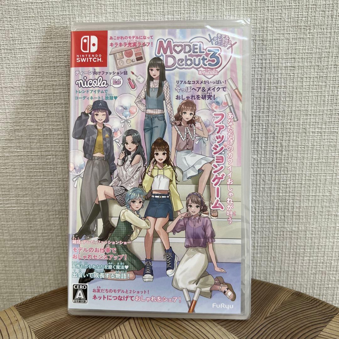 【新品未開封】　SWITCH モデルデビュー3 ニコラ　シュリンク付き