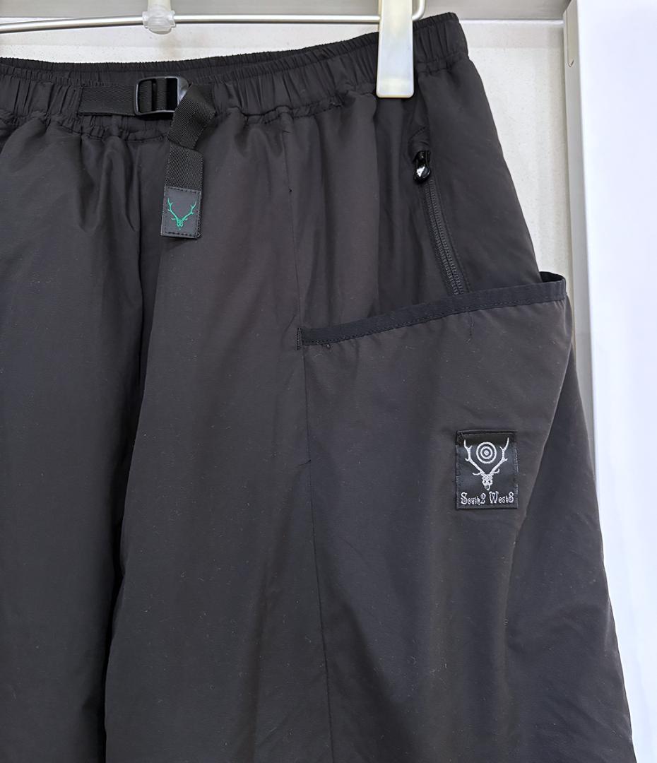 South2 West8 Belted Pants 中綿パンツ L ブラック