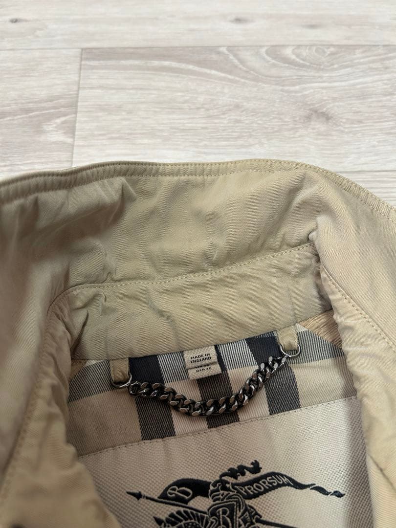 BURBERRY バーバリー ハーフトレンチコート UK4
