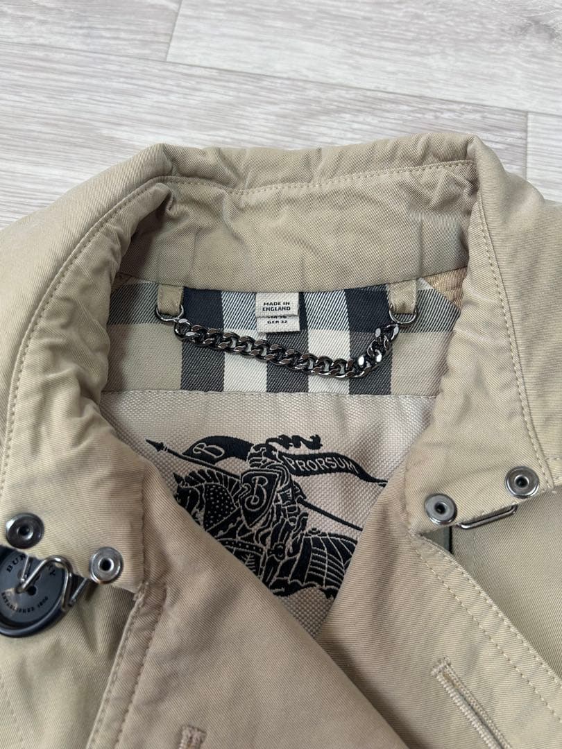 BURBERRY バーバリー ハーフトレンチコート UK4