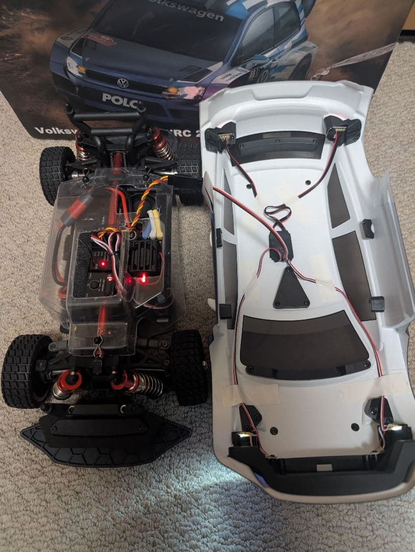 ホビーラジコン MJX 14304 1/14 Volkswagen Polo R WRC