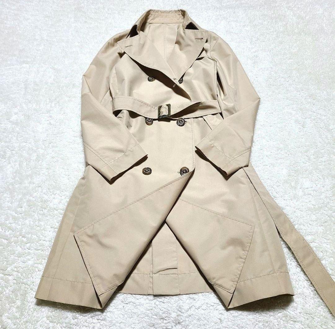 【美品】近年モデル　マッキントッシュ　スプリングコート　トレンチ　ダブル　ベルト