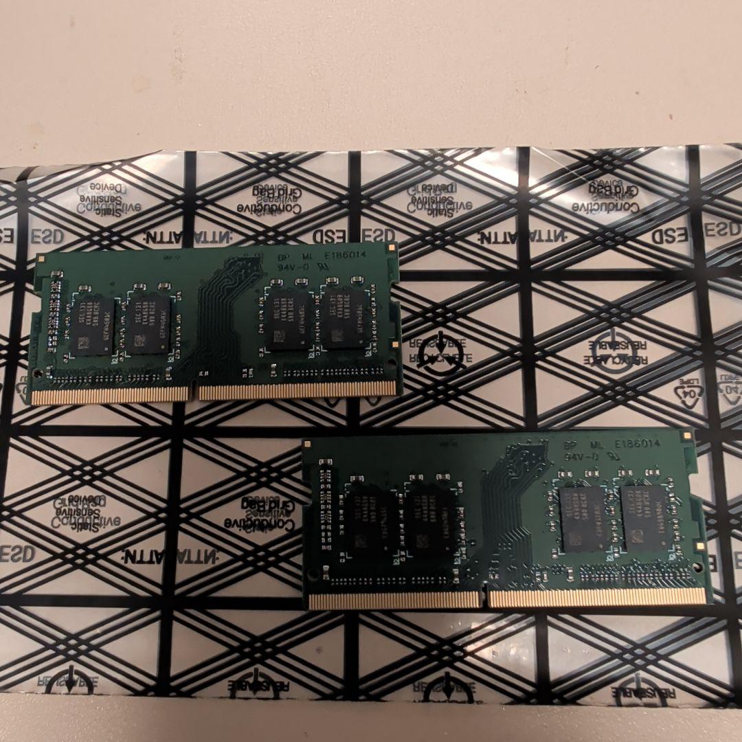 8GB DDR4 2400MHz SO-DIMM 2枚 16GB