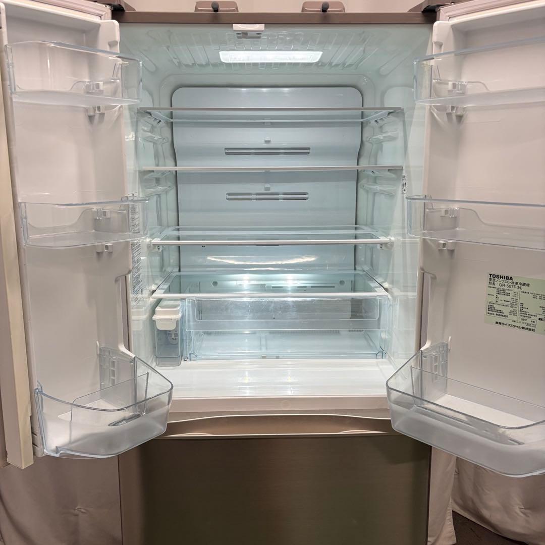 156⭕️冷蔵庫　500ℓ〜600ℓ　大型　安い　綺麗　フレンチドア　設置無料