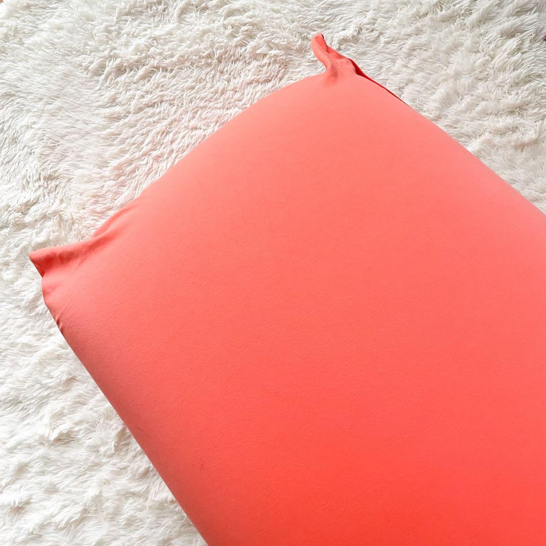 【美品】Yogibo Max 予備ビーズ オレンジ 引取可 クリーニング済