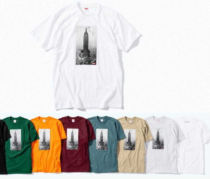 トップス Supreme MikeKeley Empire St Building TEE