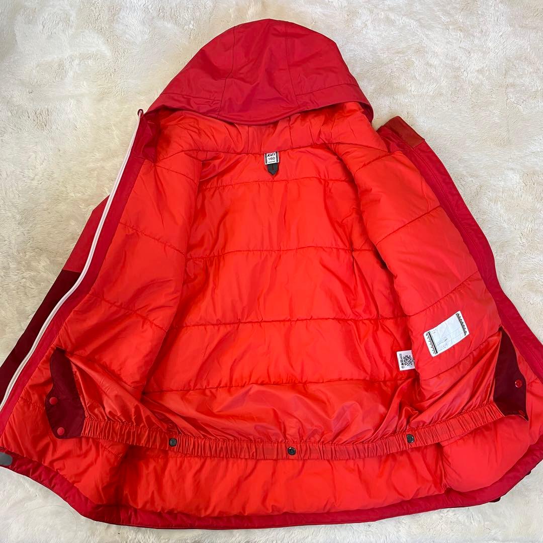 【美品✨】モンベル　パウダーステップパーカー 160cm