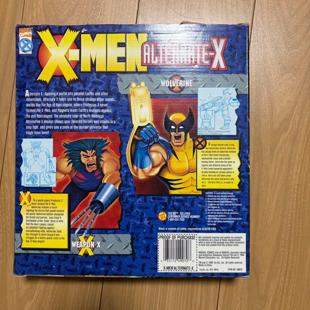 X-MEN ウルヴァリン デッドプール　フィギア　90s marvel
