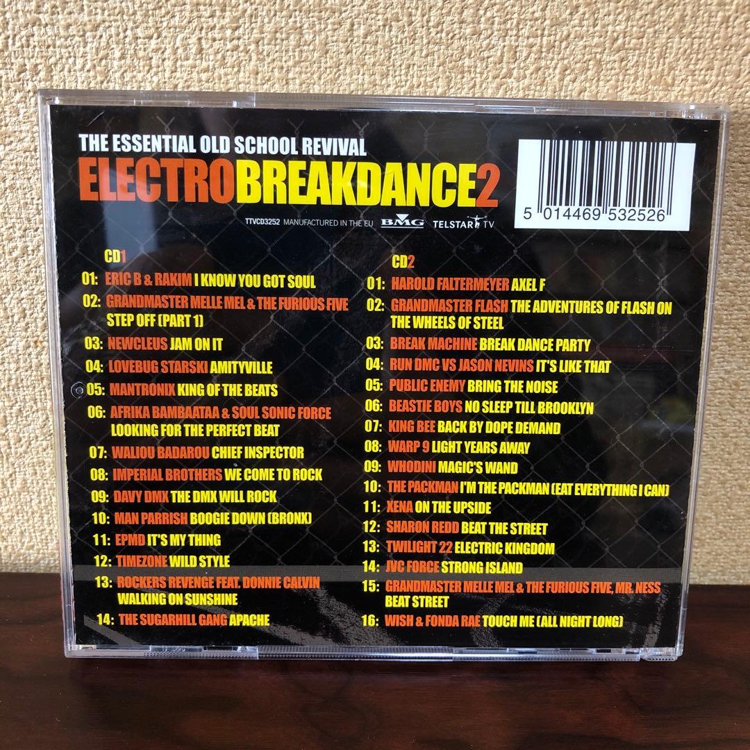 CD☆2枚／輸入盤／ELECTRO BREAKDANCE 1.2／2枚組