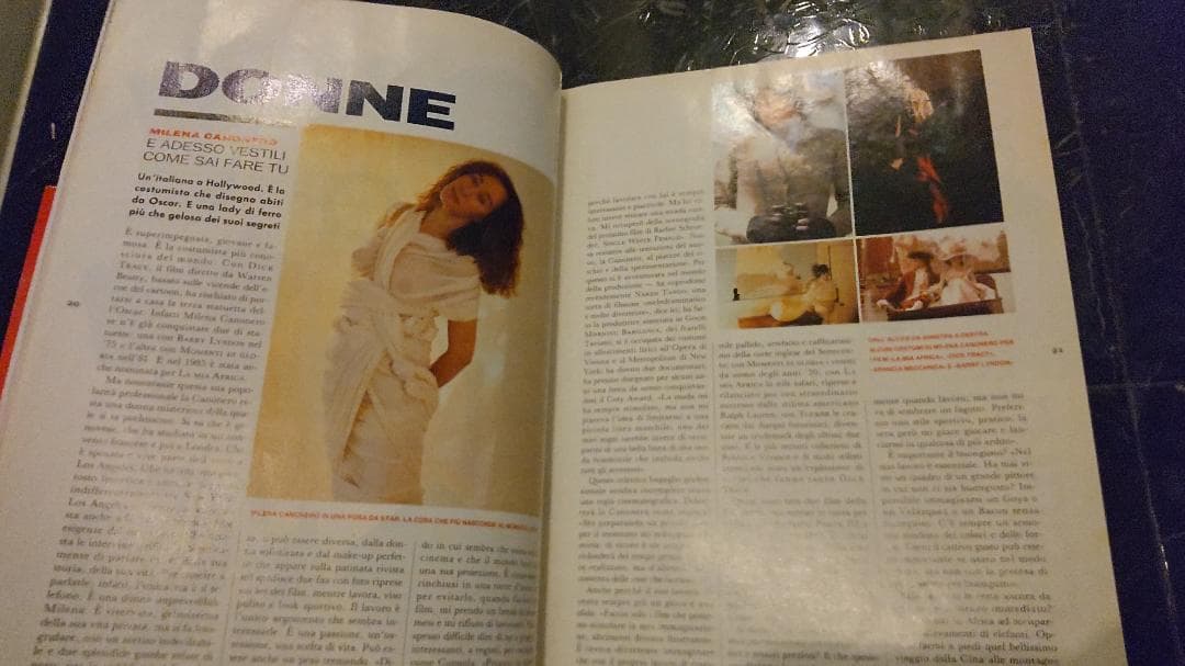 LEI レイマガジン 1991年 イタリア語 雑誌 傷あり