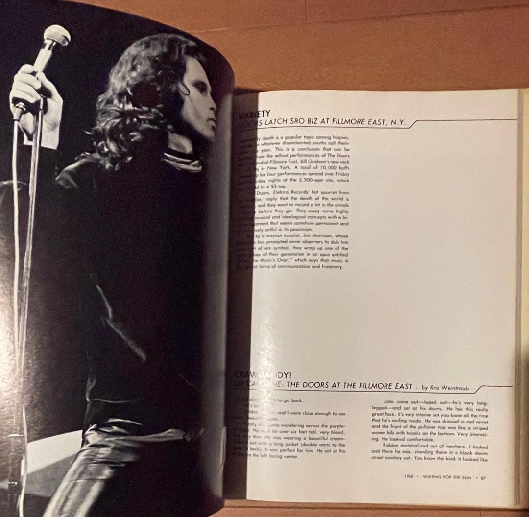 US洋書　1stプレス　THE DOORS サイン&ポスター、ポストカード付