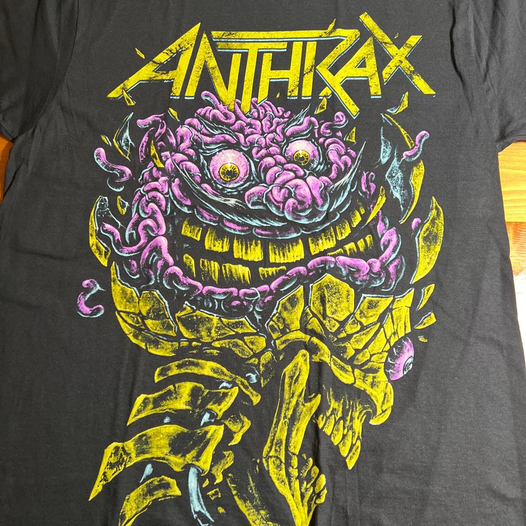 M アンスラックス ジャパンリミテッドブラックTシャツ 2026来日公演グッズ
