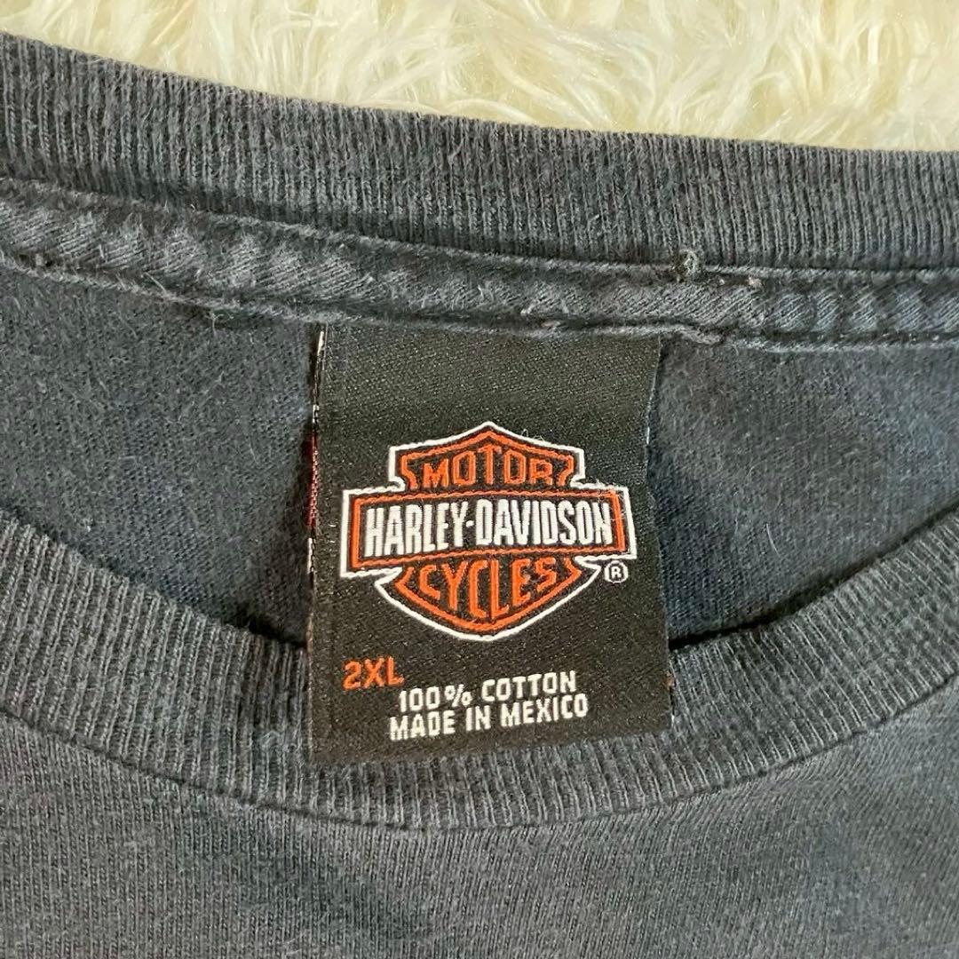 Harley Davidson 2XL タンクトップ 古着 Tシャツ プリント