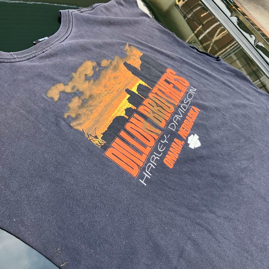 Harley Davidson 2XL タンクトップ 古着 Tシャツ プリント