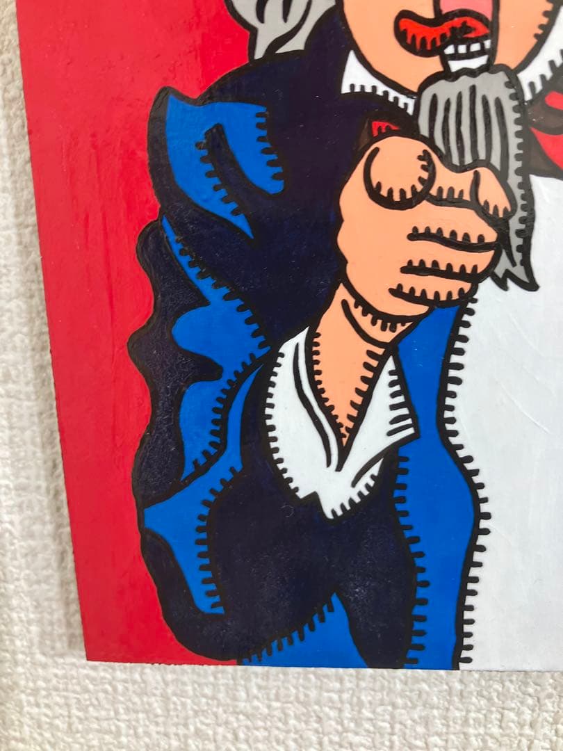 値下げ　原画　SM　送料込み　アート　ポップアート　絵画　アクリル画　現代アート