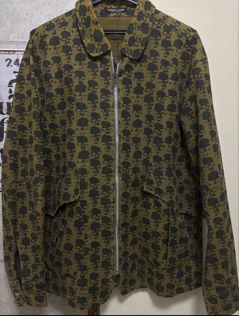 超希少 アンダーカバー 初期 名作 ドクロ ブルゾン under cover