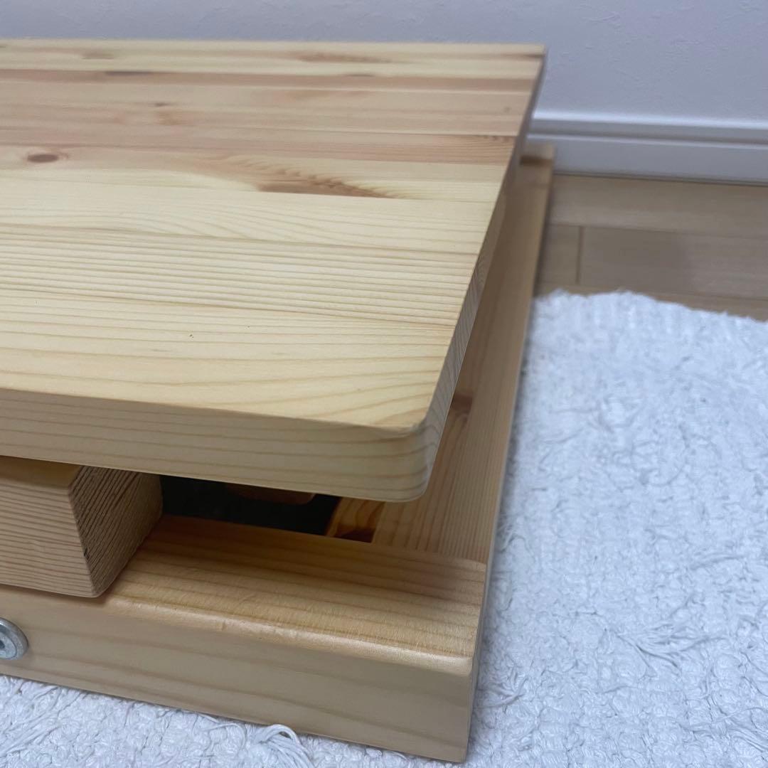 【無印良品】パイン材テーブル　折りたたみ式　ナチュラル コンパクト 机 デスク
