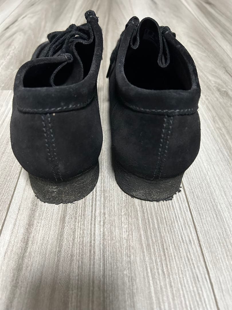 CLARKS ワラビー 24.5 ブラック