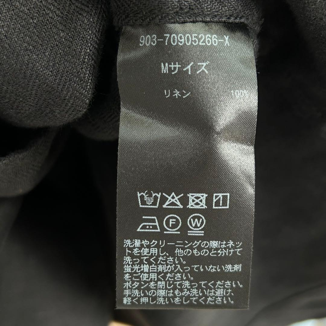 3226y美品 かぐれ×北欧暮らしの道具店 フレンチリネンテーラードジャケット