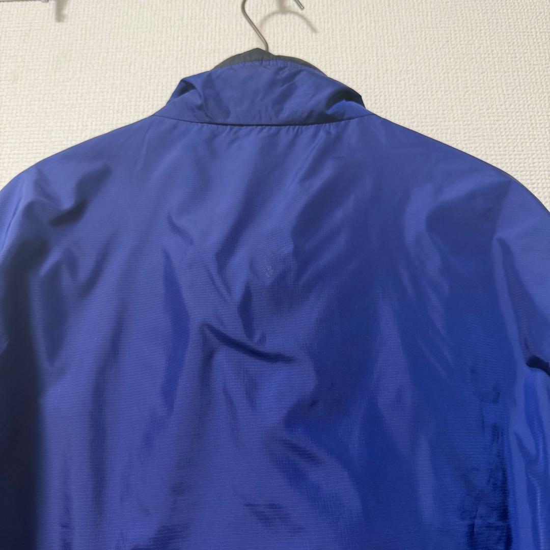 patagonia パフボール　ベスト　ブルー×ブラック　L