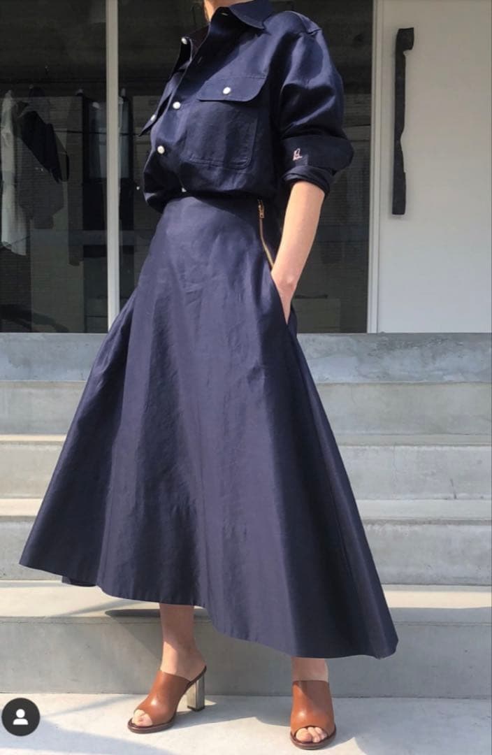 新品タグ付き　MADISONBLUE マディソンブルー　ミモレ丈　スカート　02