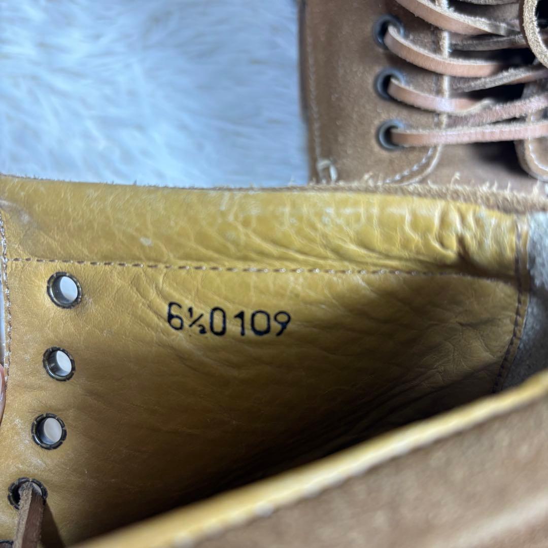 Paraboot パラブーツ レースアップ モックトゥ スエード US6 1/2