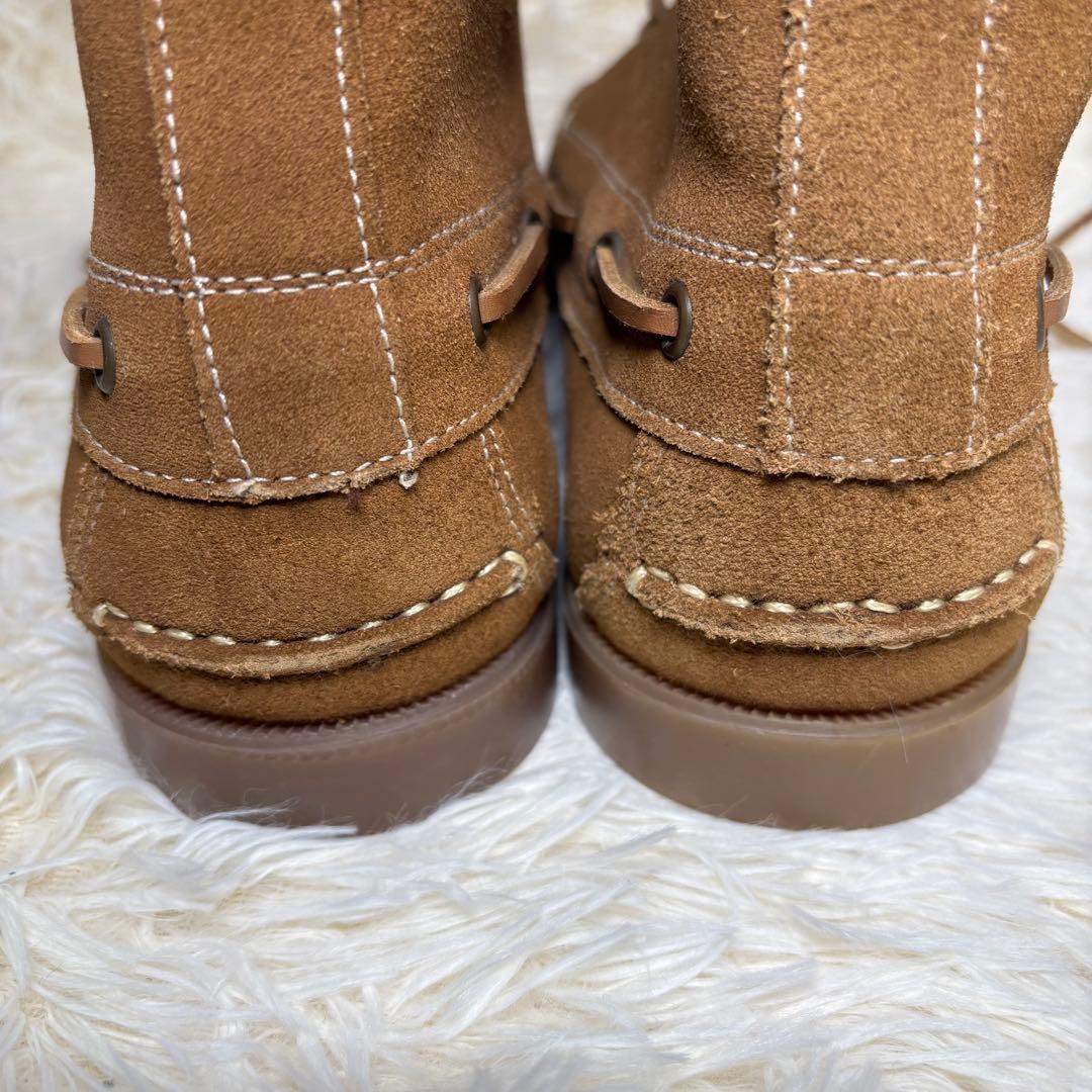 Paraboot パラブーツ レースアップ モックトゥ スエード US6 1/2