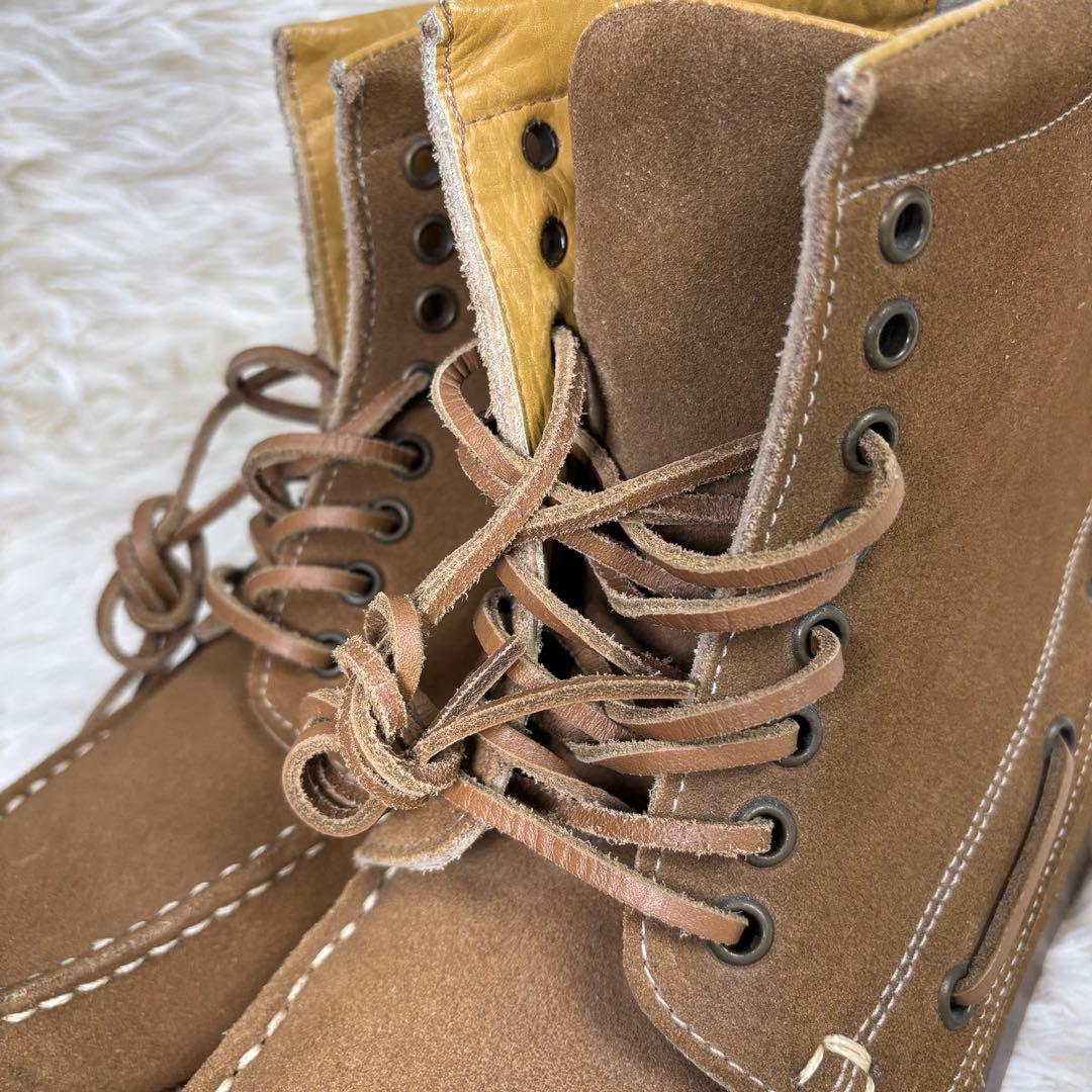 Paraboot パラブーツ レースアップ モックトゥ スエード US6 1/2