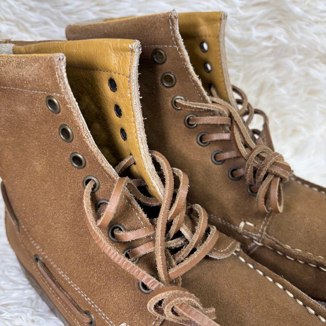 Paraboot パラブーツ レースアップ モックトゥ スエード US6 1/2