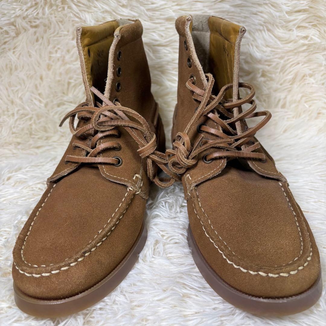 Paraboot パラブーツ レースアップ モックトゥ スエード US6 1/2