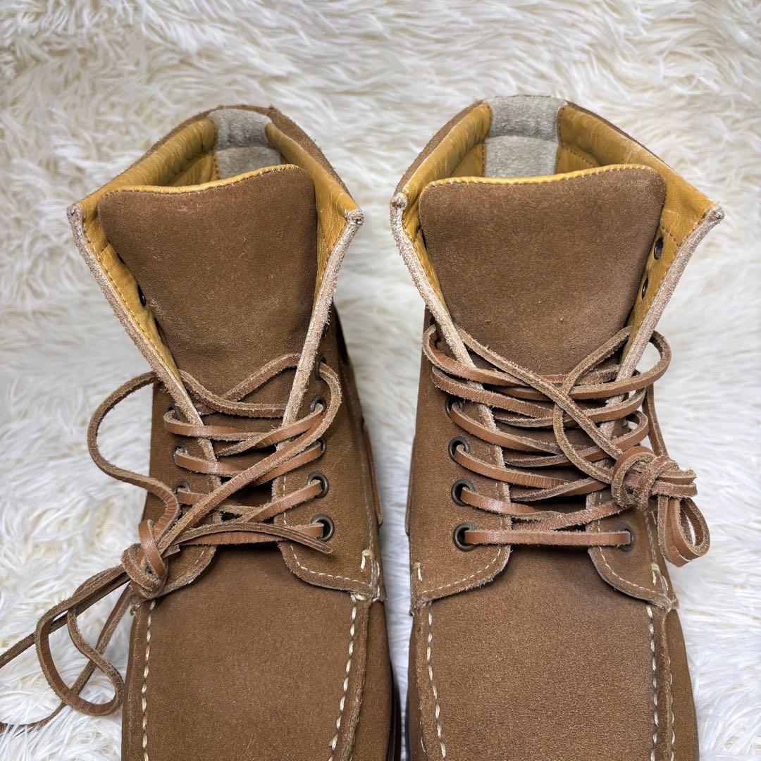Paraboot パラブーツ レースアップ モックトゥ スエード US6 1/2