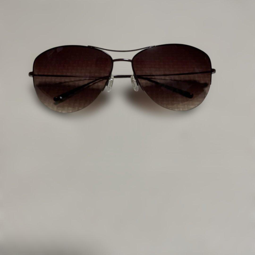 OLIVER PEOPLES ブラウン サングラス