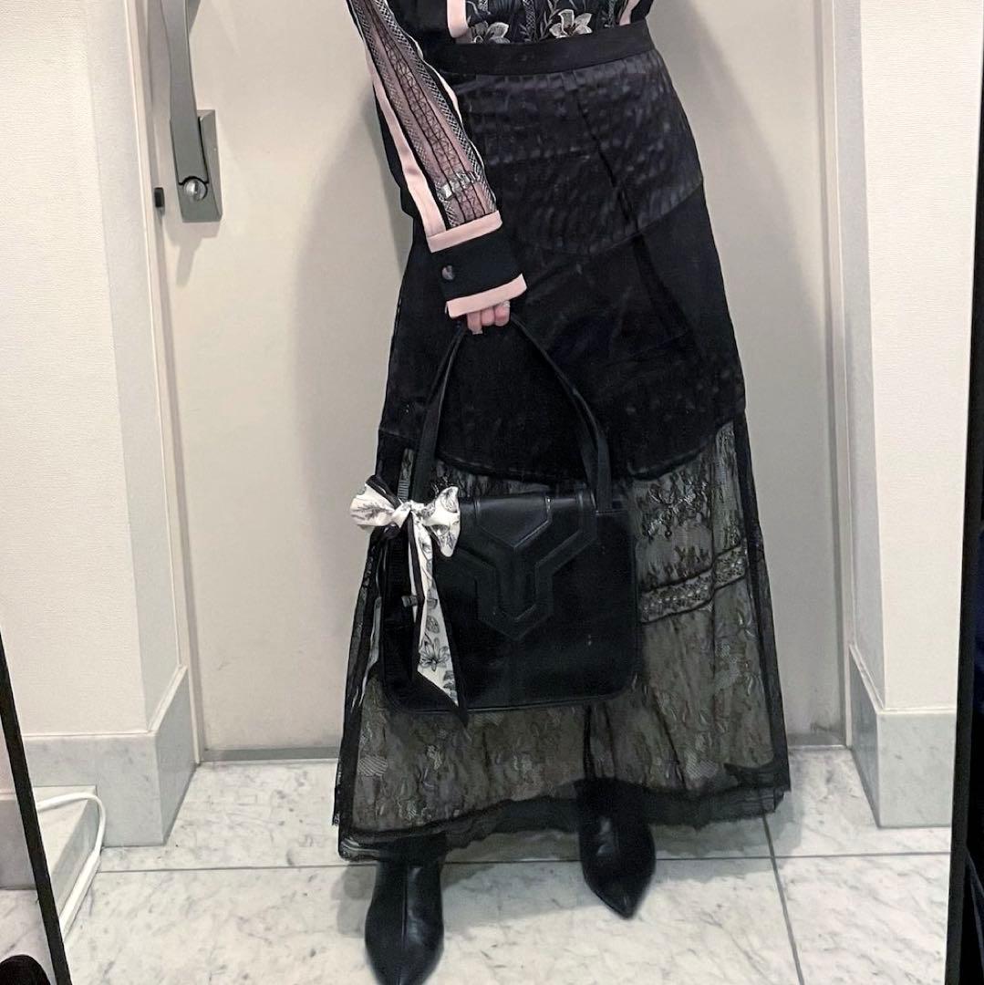 Ameriアメリ MEDI STRATUM LACE SKIRT レース