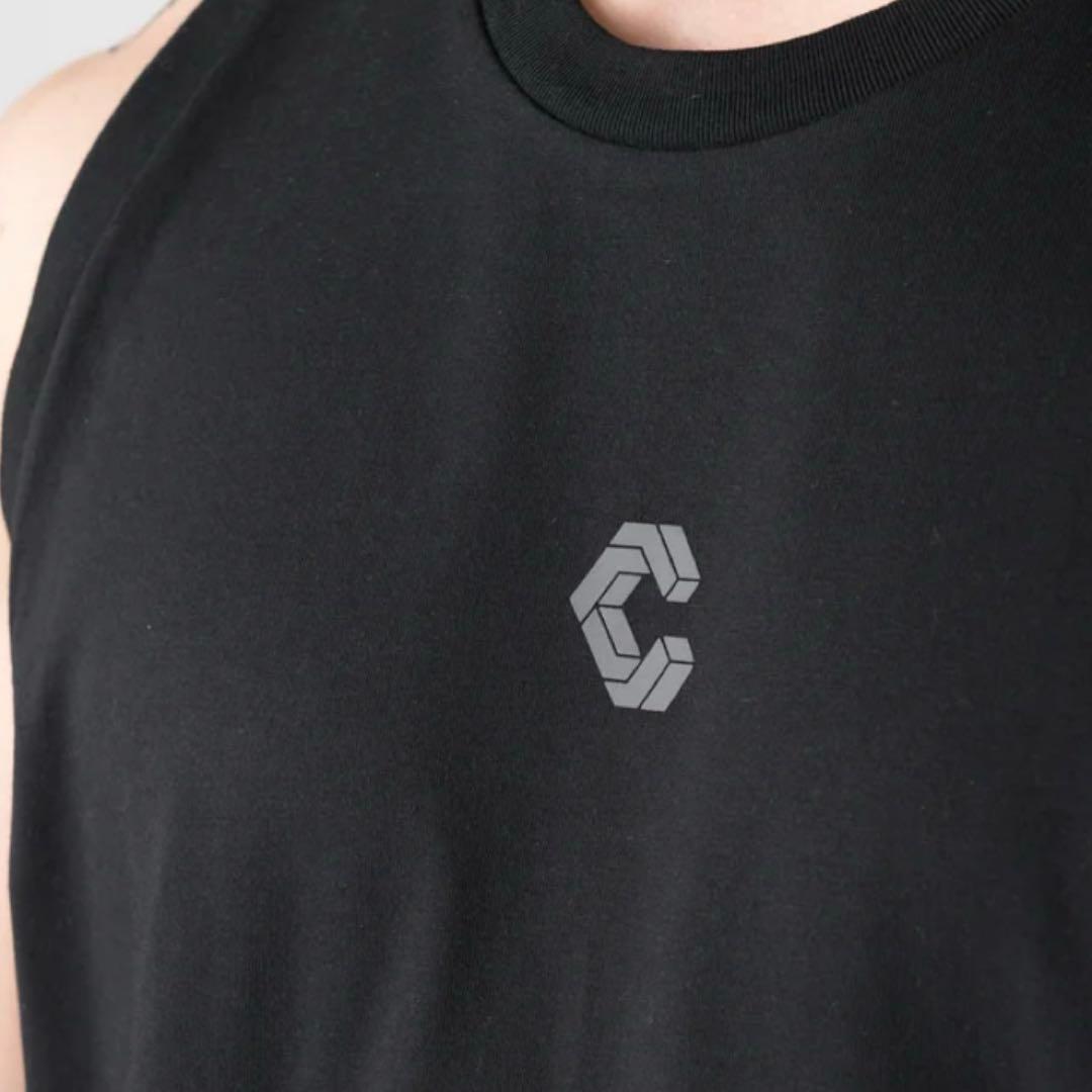 【新品・未使用品】cronos ノースリーブ　ブラック　XL