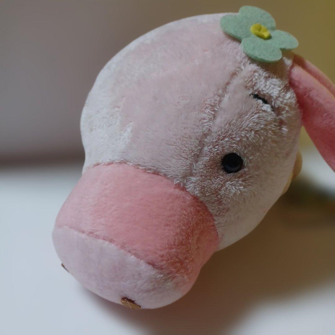 サンアロー　おとぼけアーニー　ブタ　ぬいぐるみ　タグ付き　レトロ　当時物　豚