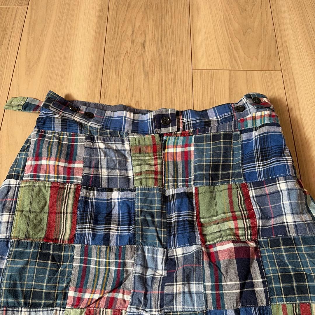 美品 BEAMS BOY＊チェック柄フレアスカート